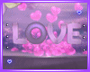 Lilac Valentine`s Sign