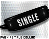 -P- Single PVC Collar /F