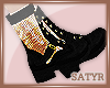 Boots |Black+Gold|
