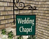 Wedding Chapel Sign