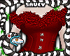 Corset Dress Red