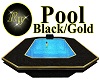 Pool Black/Gold