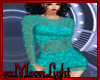 -ML- Sia Sexy Teal Dress