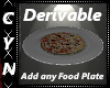Derivable Any Food Plate