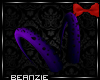 B|Spikey Horns Purple Gl