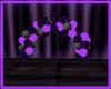 *E* purple balloons