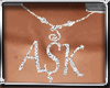 AŞK necklace