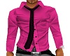 [E] Pink Shirt w/ Tie