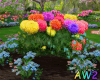 Flowerbed ForgetMeNots