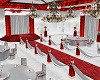 RED AND WHTE WEDDING