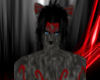 ~N~ Gry Blk Tribal Fur M
