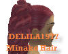 Minako Hair- red mix