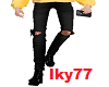 [KY] Black Jeans ( M )