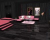 Black and Pink Apartment
