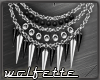 [wf]EMO Spike Necklace