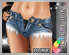 (L)Shorty: Muse: Lt Blue
