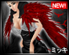! Bloody Feather Cape #F