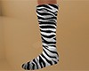 White Tiger Stripe Socks TALL (F)
