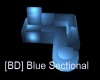 [BD] Blue Sectional