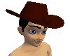 Brown Cowboy Hat v1