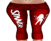 Red Sinner Pants