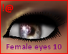 !@ Female eyes 10 magic