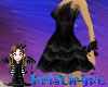 [kr]Black feather dress
