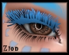 Coral Blue Lashes