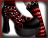 Red socks & black boots