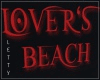 Lover`s Beach Neon Sign