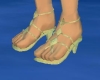 gold royal sandals