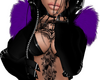Purple Fur Jacket