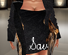 Fur on Velvet Coat/Dress