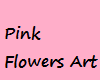 JK! Pink Flowers Art