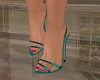 Teal Sandals