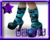 *LD* teal boots