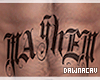 [DJ] Mayhem Chest Tattoo