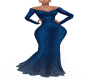 Elegant blue dress