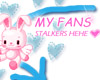 my fans/stalkers