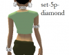 SET-DIAMOND<5P-R-C