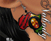 BL| Rastafari Earrings