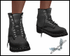 Dark Grey Army Boots