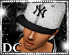 [DC] NY Fitted Cap -Whte