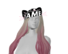 PINK 2 GAMER CAT HAT