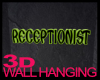 3D Receptionist Wall