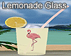 Flamingo Lemonade Glass