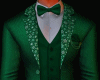 Snowflakes Green Suit