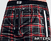 ✖ Plaid Jogger.