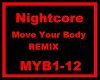 Nightcore-Move your body