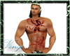 Red Tinged Elven Tatoos